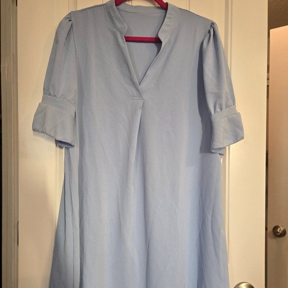 Light blue dress by Shein size XL, new and unused